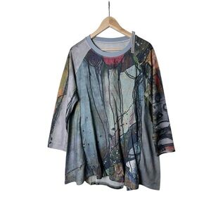 NWT 3 Potato Tunic Art to Wear Artsy Lagenlook S/M 3647